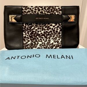 Antonio Melani Leather - Calf Hair Clutch